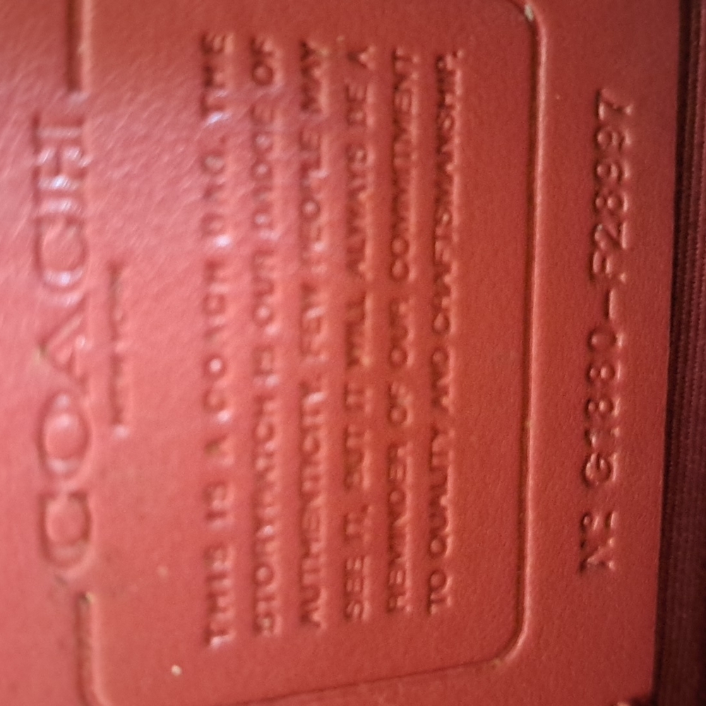 Coach "Lexy" Pebbled Leather Bag - Picture 3 of 7